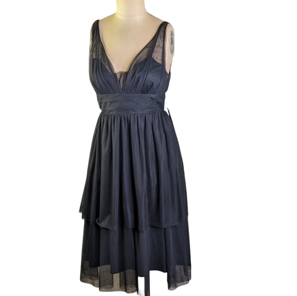 Modcloth Ruffle Dress , Sz 4 , NWT - Picture 1 of 4